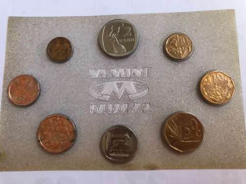 1992 South Africa Mint Unc Set,Mintage: 15087.