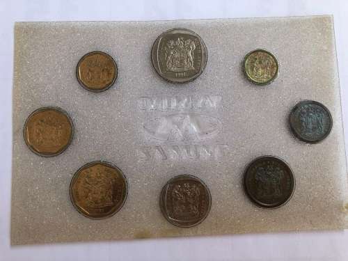 1992 South Africa Mint Unc Set,Mintage: 15087.