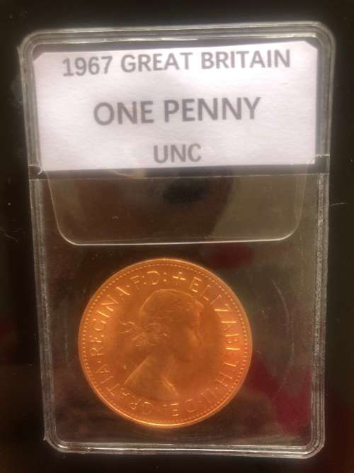 1967 UK Penny.UNC!