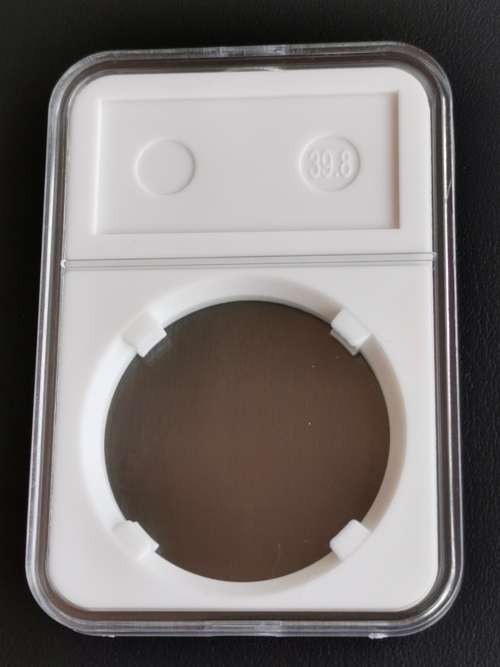 Coin Display Slab For 39.8mm.