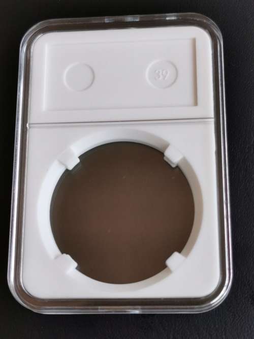 Coin Display Slab For 39mm.