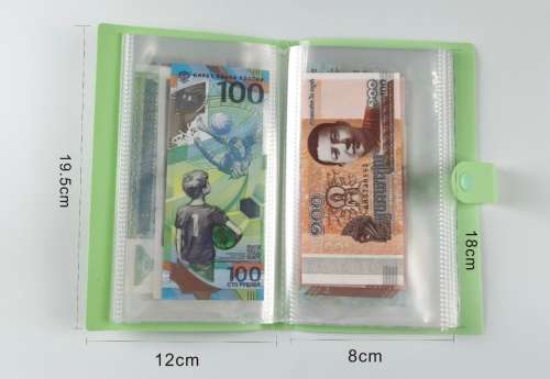 100 Pockets Bank Notes Album.