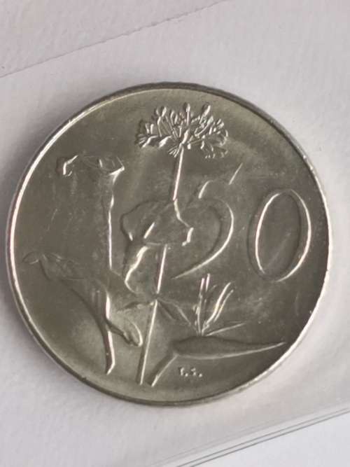 1966 South Africa 50c (E) UNC.