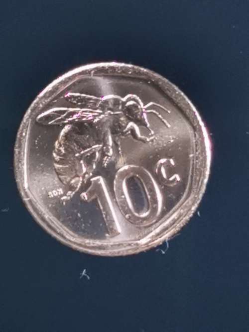 NEW!!! 2023 South Africa 10c UNC, In Coin Capsules.