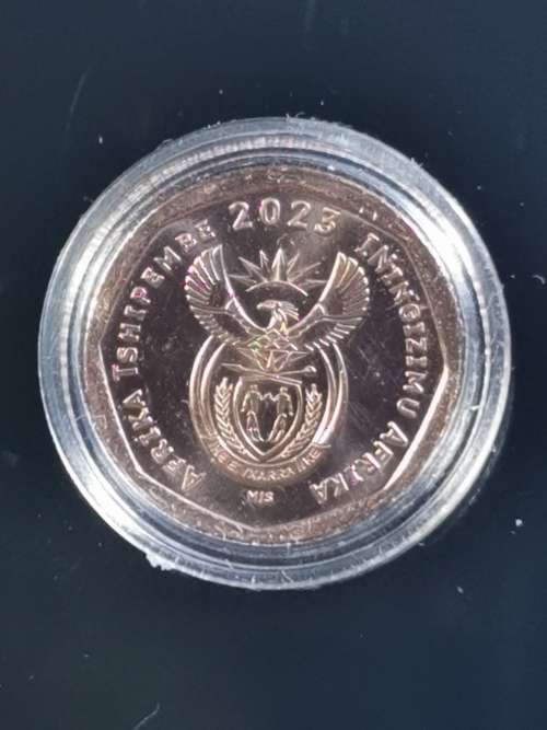 NEW!!! 2023 South Africa 10c UNC, In Coin Capsules.