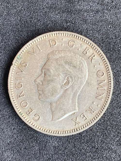 1942 Great Britain One Shilling Silver
