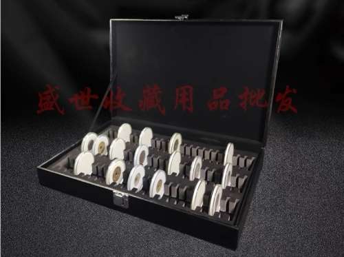 Coin capsule storage box. With 75pcs 46mm coin capsule.(Inner: 39,34,29,24,19)
