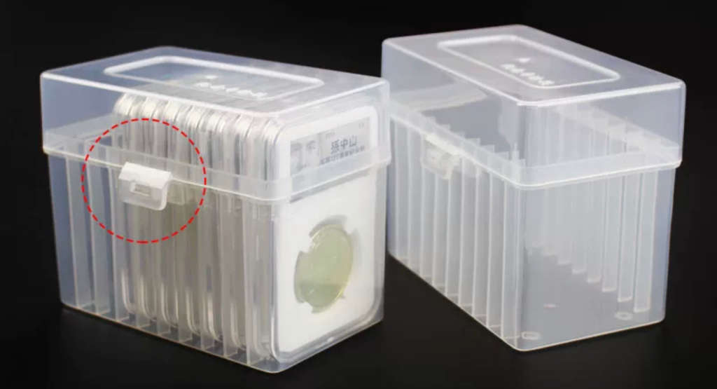 Graded Coin Container Type Box. (Can Hold 10 pcs)