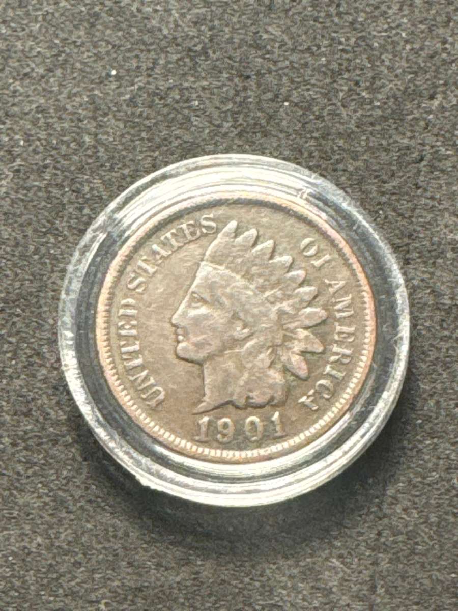 1901 USA One Cent.