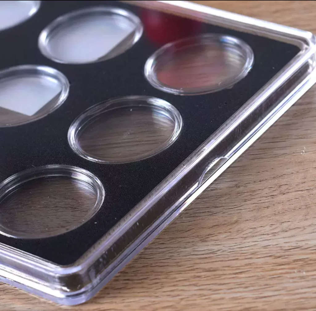 Coin Capsules Box, (26mm x 12) Fit R5 Coins.