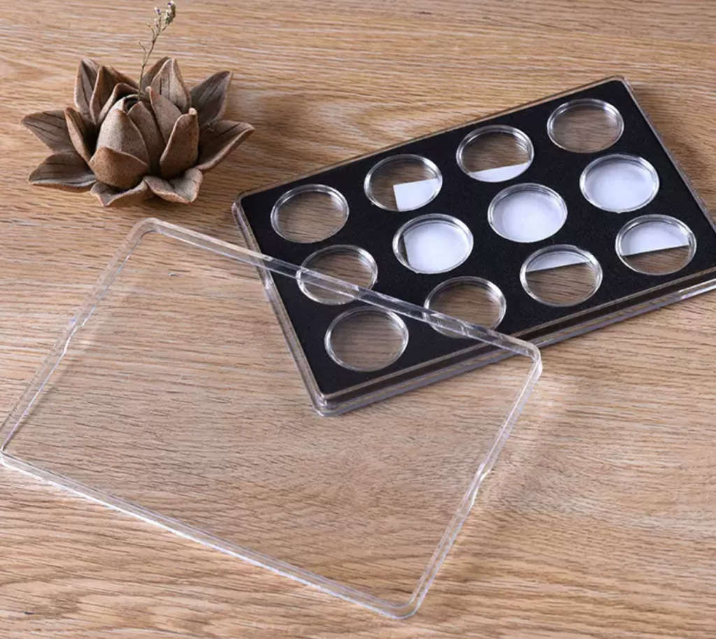 Coin Capsules Box, (26mm x 12) Fit R5 Coins.