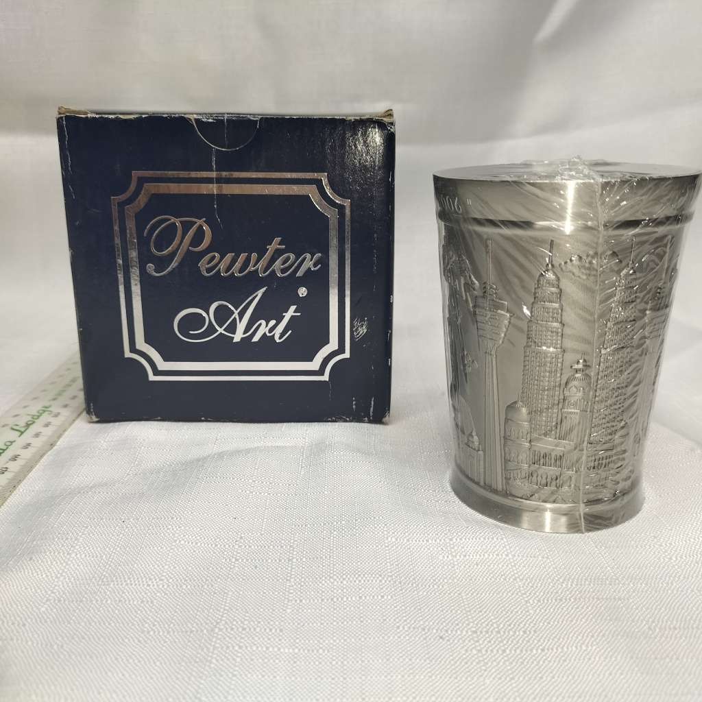 Pewter Art Malaysia Landmarks!! Still sealed and in box!!!!