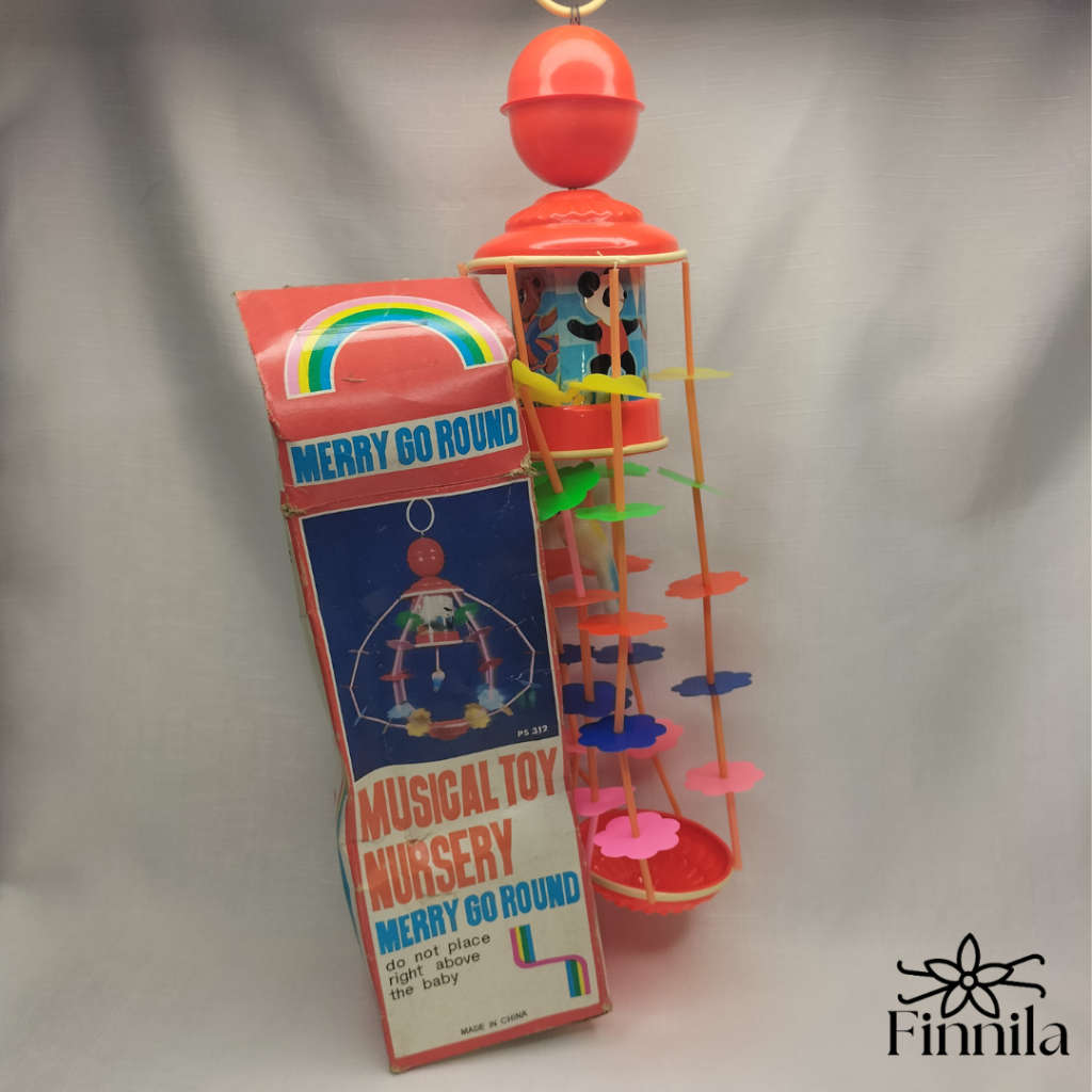 MUSICAL TOY NURSERY MERRY GO ROUND, works!!!!