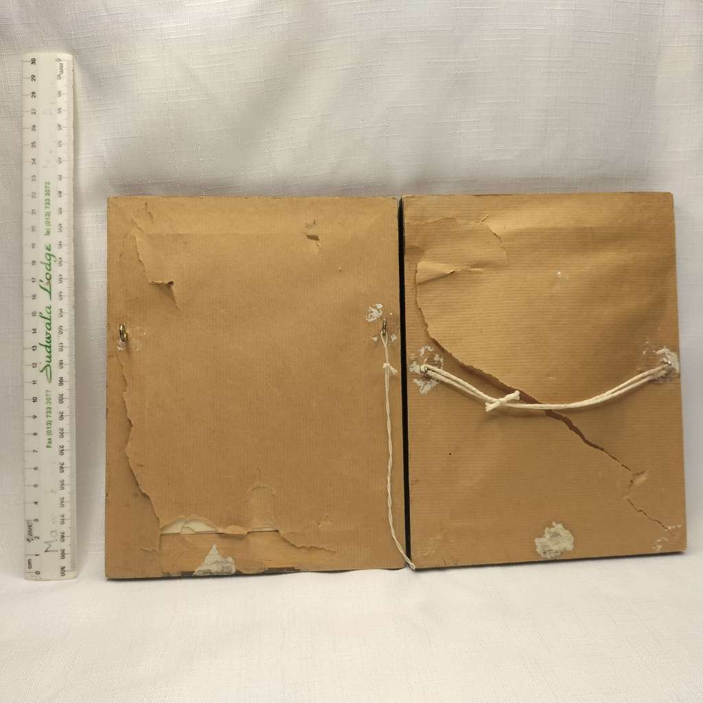 Wooden Frame with Flower Artwork!!!