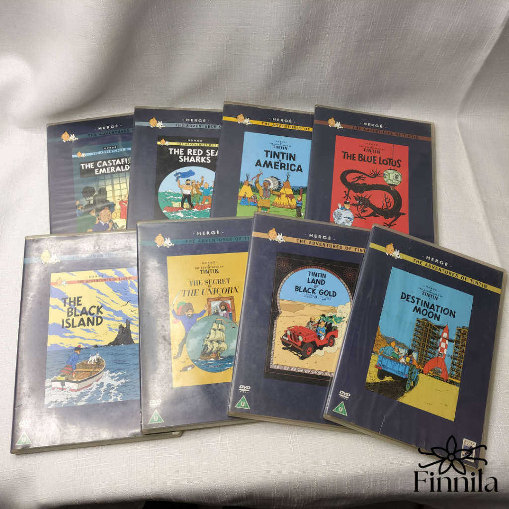 TinTin DVD Collection (Doesn`t include Disc 4 & 6)!!!