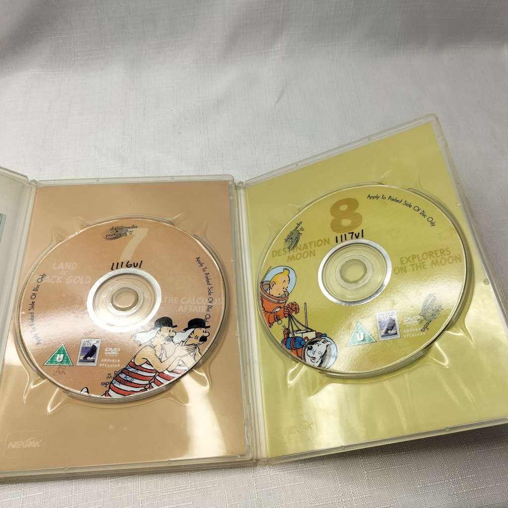 TinTin DVD Collection (Doesn`t include Disc 4 & 6)!!!