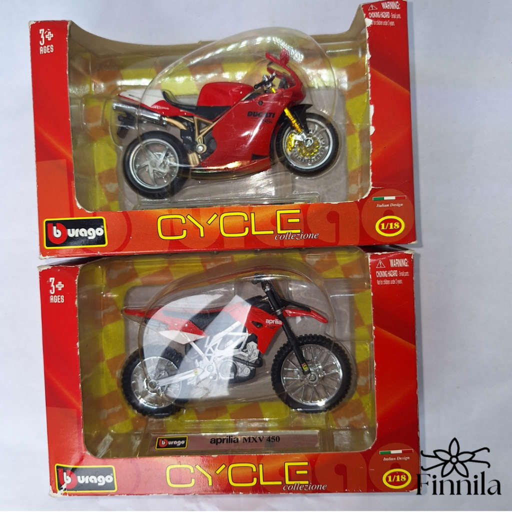Aprilla & Ducati Burago Motorbikes!!!