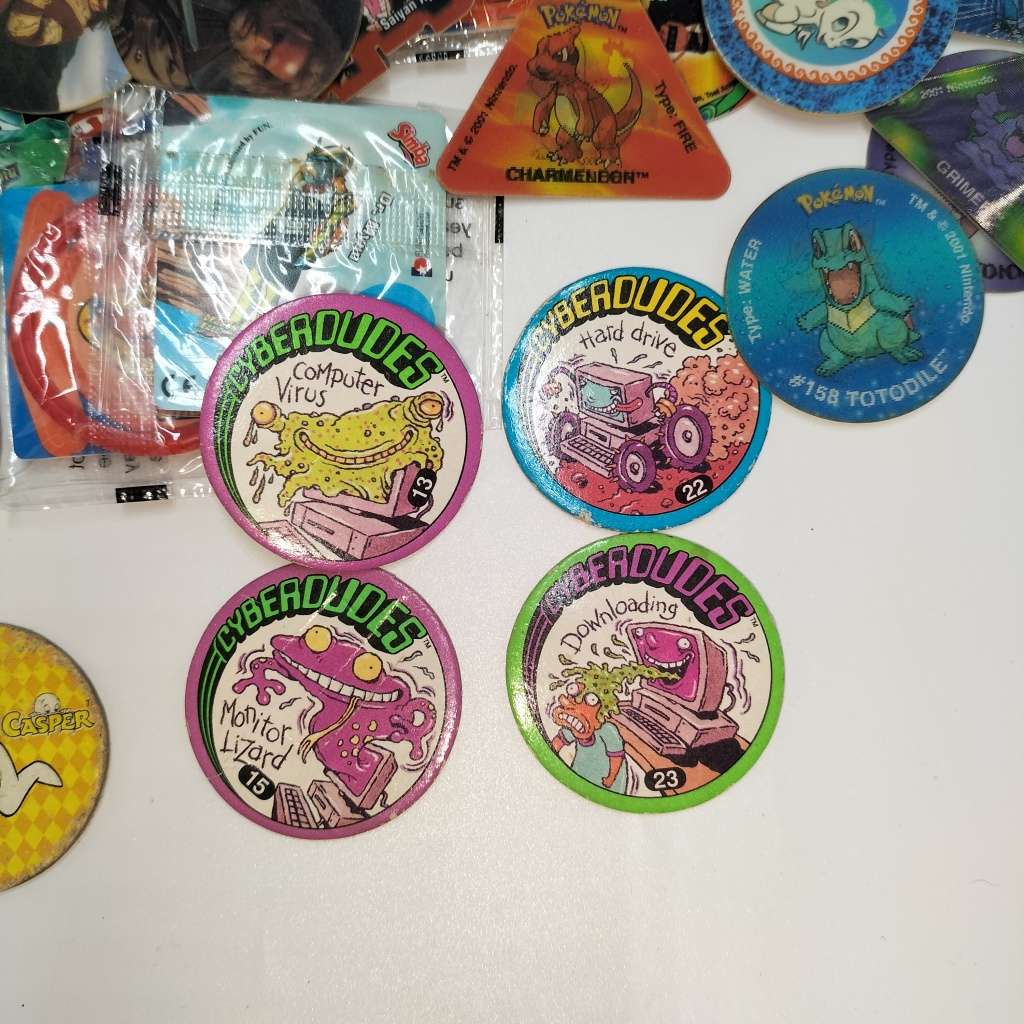 Pokemon Cards and Simba Chips Collectable Cards (Pokemon not real)!!!