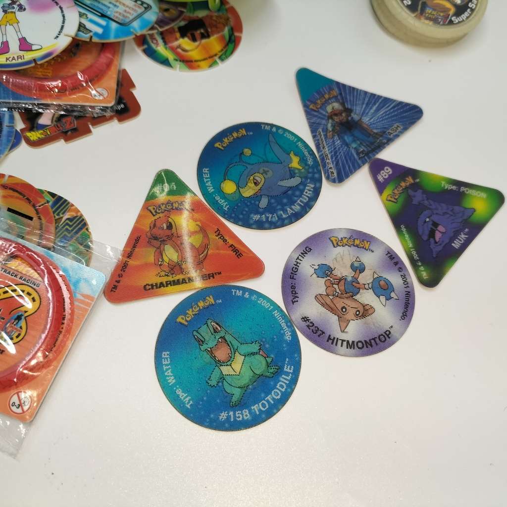 Pokemon Cards and Simba Chips Collectable Cards (Pokemon not real)!!!