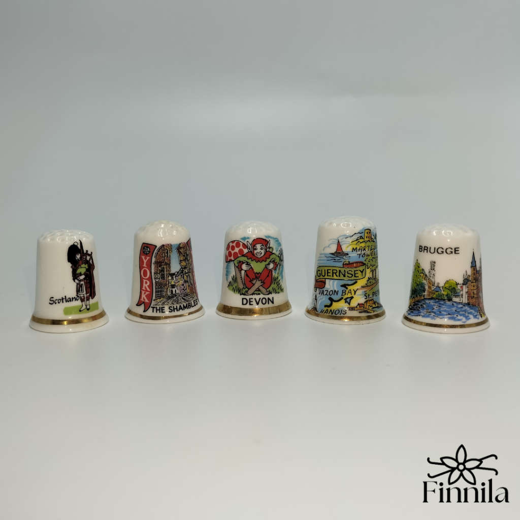 Decorative Fine Bone China Thimble!!!