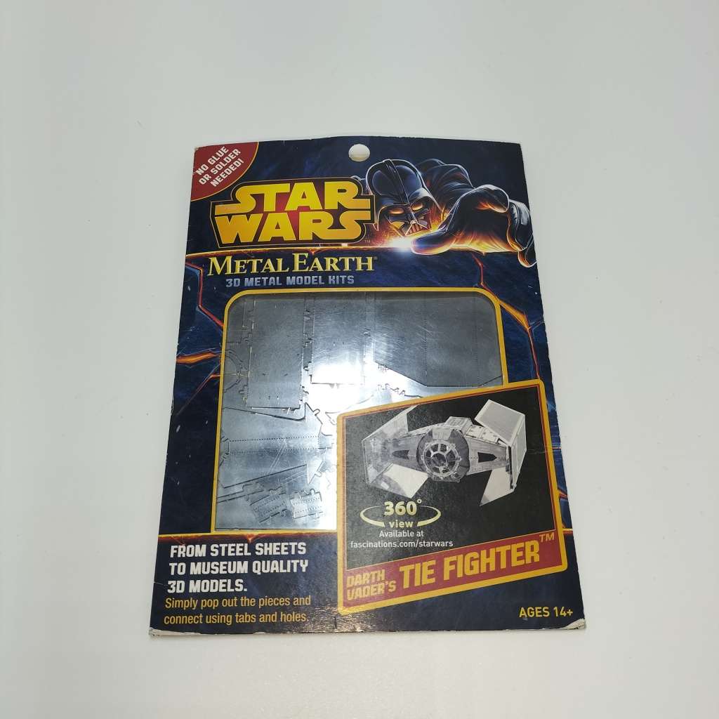 Star Wars 3D Metal Model Kits, Darth Vader's Tie Fighter (Complete) !!!
