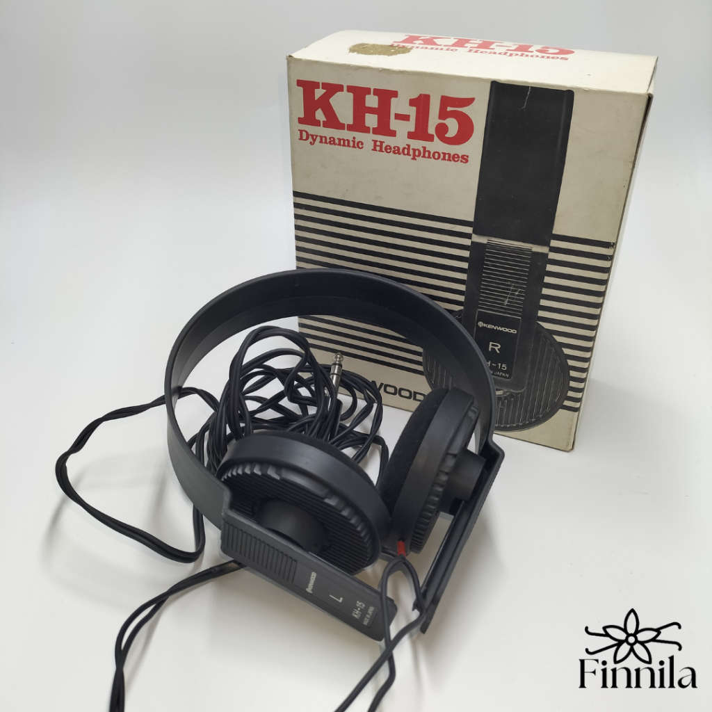 1981 Kenwood KH-15 Stereo Headphones (Not Tested)!!!