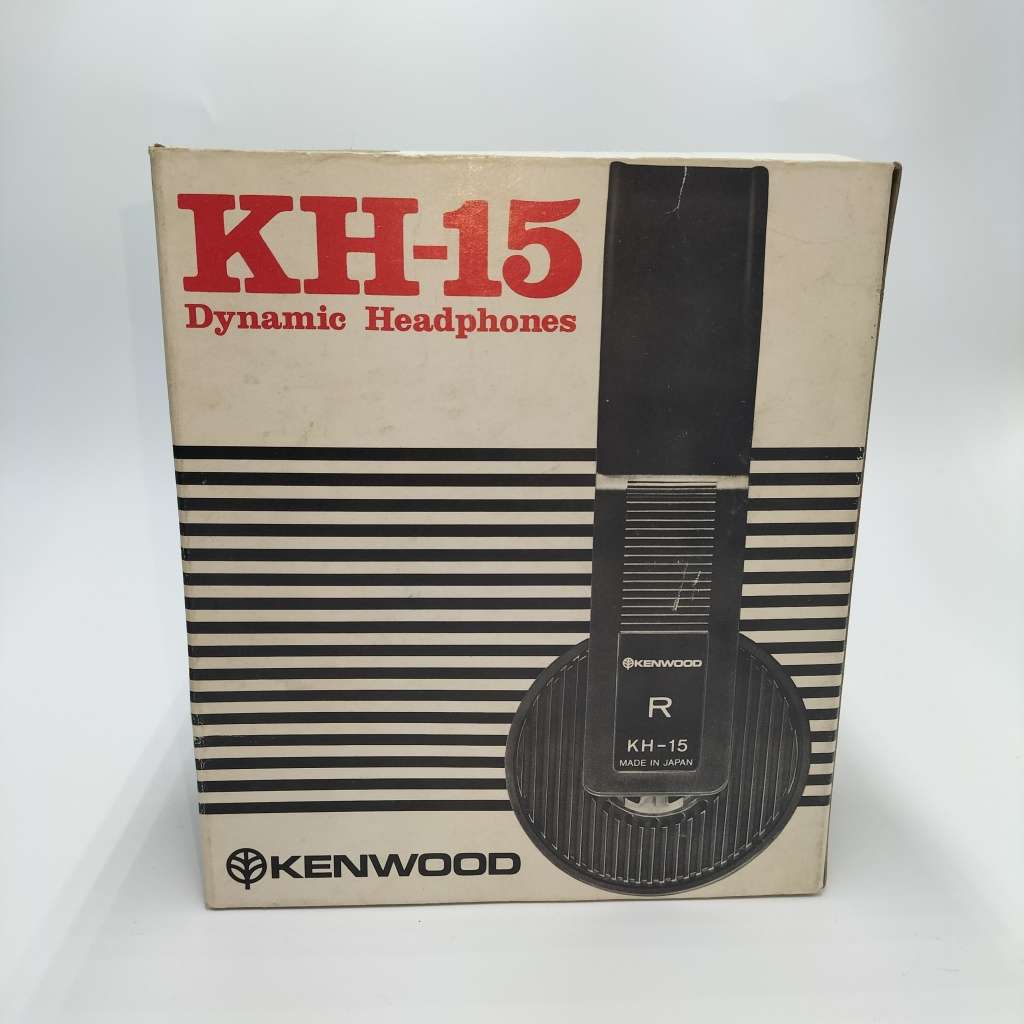 1981 Kenwood KH-15 Stereo Headphones (Not Tested)!!!
