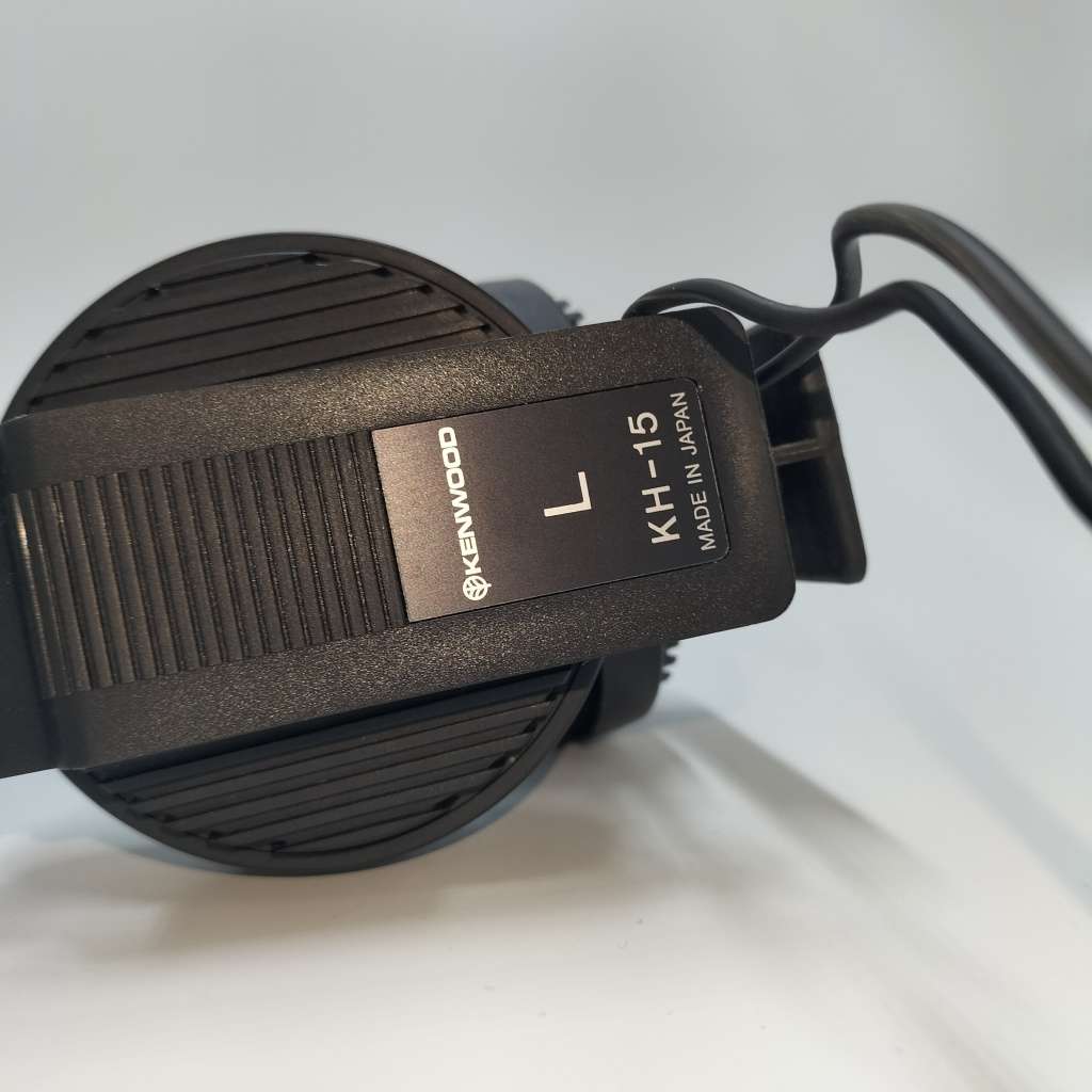 1981 Kenwood KH-15 Stereo Headphones (Not Tested)!!!
