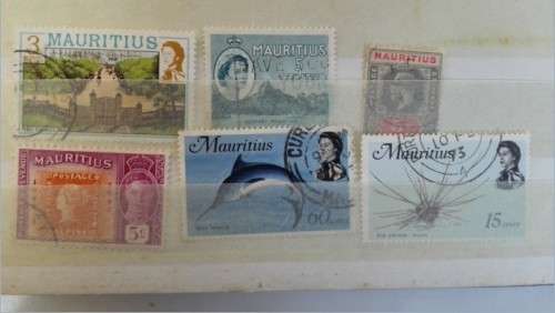 Selection of  Mauritius  used