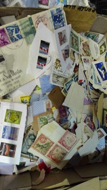 Glorybox  Stamps and Bric a Brac