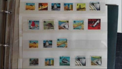 Rhodesia p/set used light cancels  to 25c & with  see description