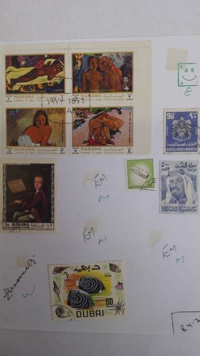 Page of Stamps World Used