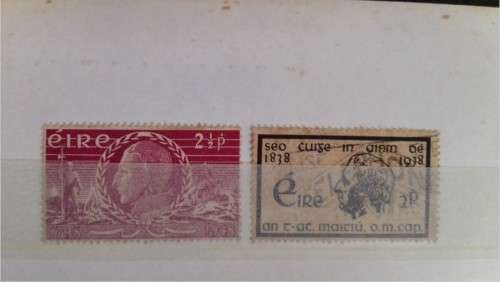 Stamps Ireland used