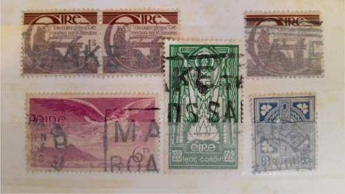 Stamps Ireland used