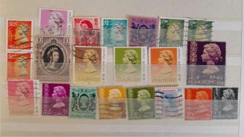 Stamps Hong Kong  used