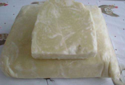Unrefined shea butter, pure, raw, organic