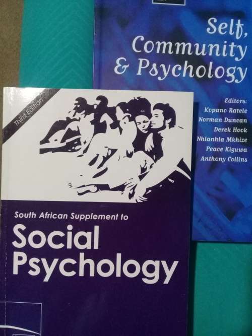 Self,community &psychology plus SA Supplement to Social psychology