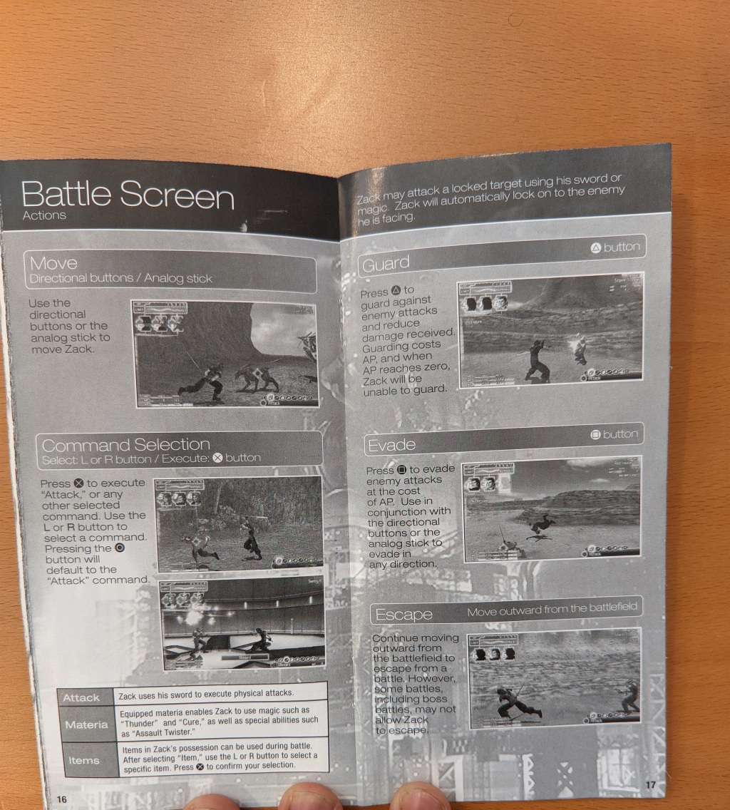 Final Fantasy 7 Crisis Core - PSP