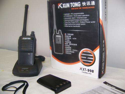 Kxun Tong two way radio.