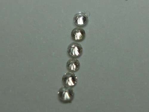 0.11 ct diamond parcel 6 diamonds d-g - From my personal collection