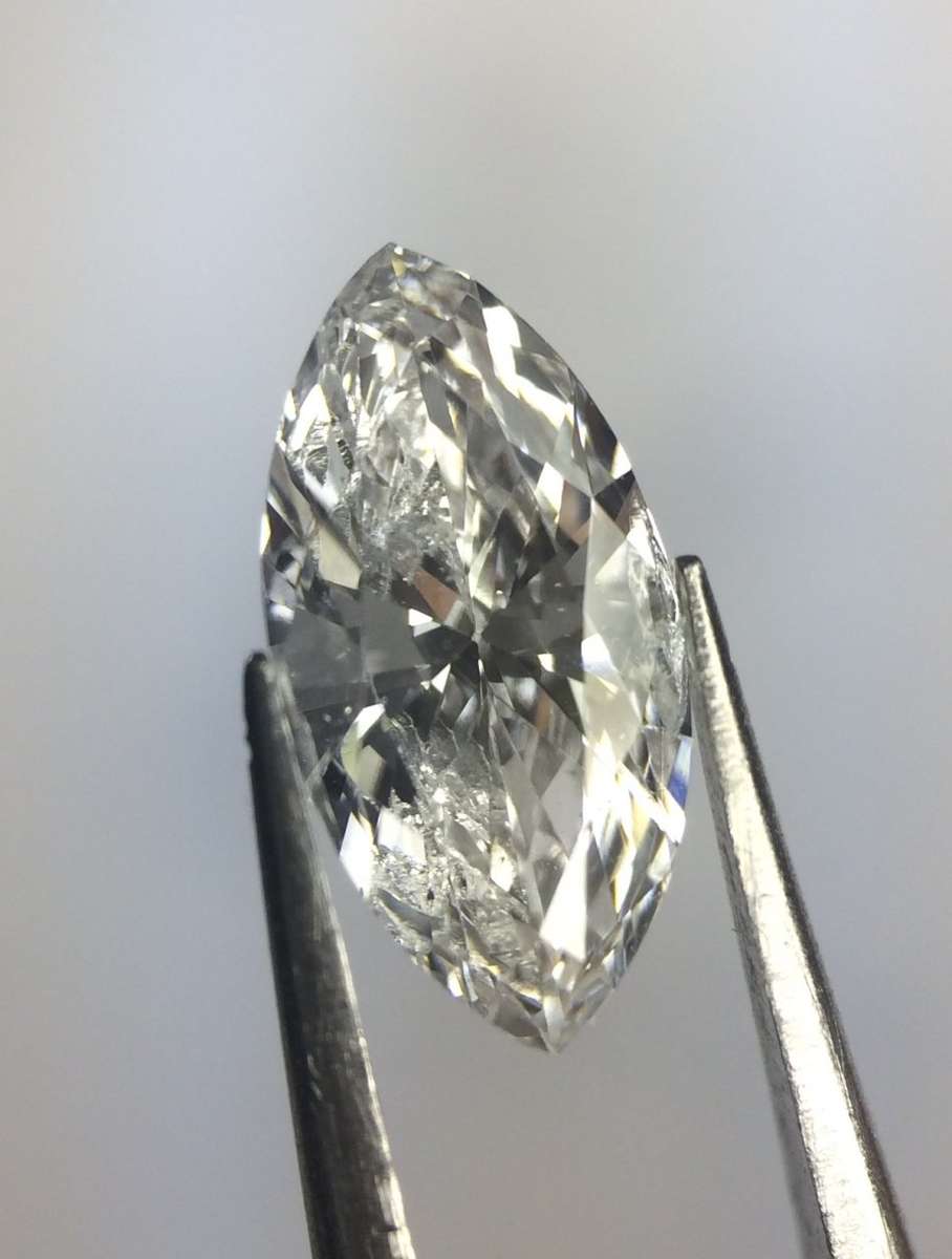 0.53 D I2 GIA Certified Marquise Loose Natural DIamond