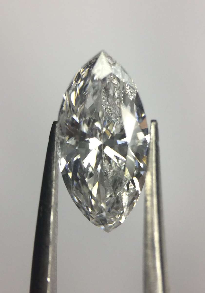 0.53 D I2 GIA Certified Marquise Loose Natural DIamond