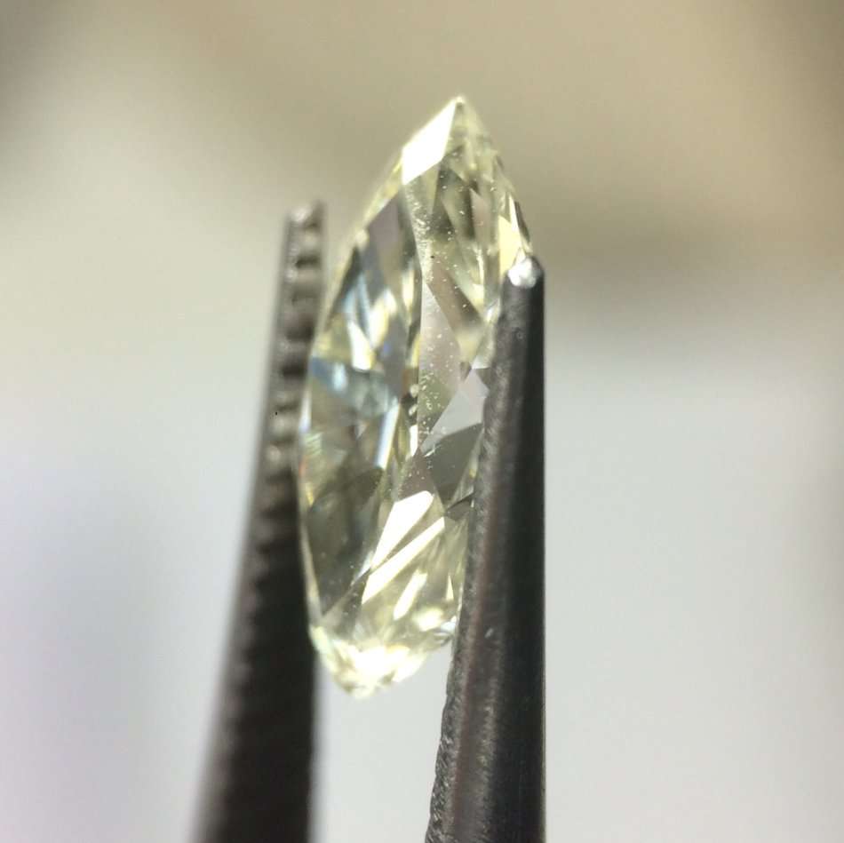 0.53 carat M I1 marquise diamond Gia certified