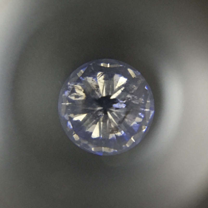 1.12 ct Cape pique round brilliant diamond