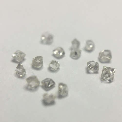 0.10 ct 17 x Antique Early Square French Cut Diamonds