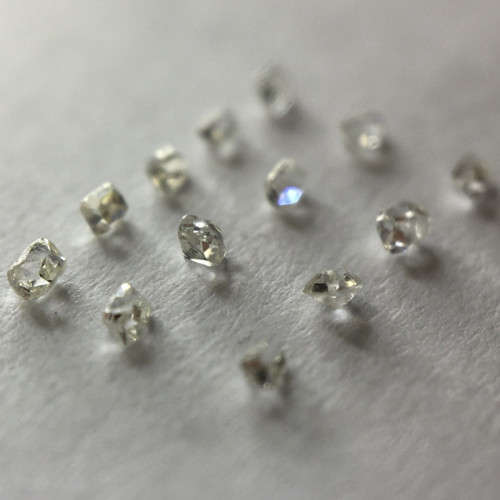 0.09 ct 13 x Antique Early Elongated French Cut Diamonds