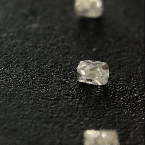 0.09 ct 13 x Antique Early Elongated French Cut Diamonds