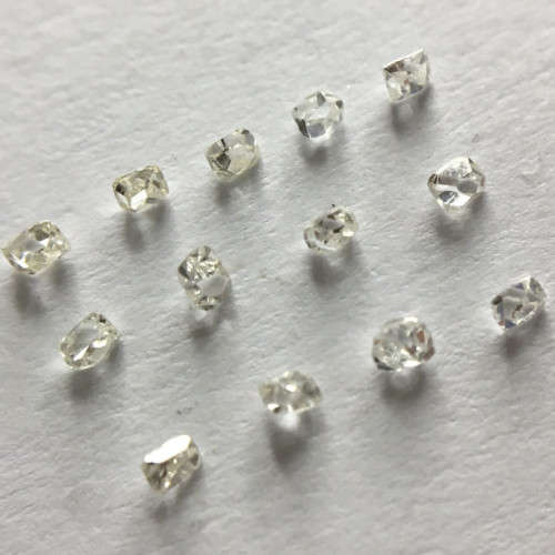 0.09 ct 13 x Antique Early Elongated French Cut Diamonds