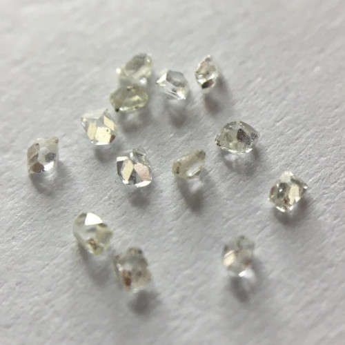 0.09 ct 13 x Antique Early Elongated French Cut Diamonds