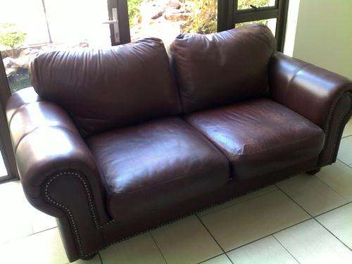 Leather Couch 2-Seater